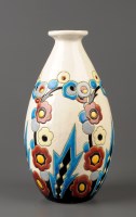 Lot 381 - A Keramis vase by Charles Catteau, decorated...