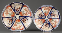 Lot 445 - Two Imari plates, early 20th Century, each...