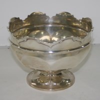 Lot 505 - A George V rose bowl, by Ackroyd Rhodes...