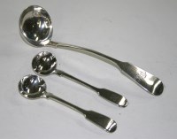 Lot 514 - A Victorian sauce ladle, by Reid & Sons,...