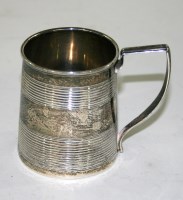 Lot 516 - A George III child's mug, by Steven Adams,...