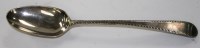 Lot 547 - A George III tablespoon, by George Smith IV,...