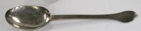 Lot 548 - A William III trefid spoon, by William Scarlet,...