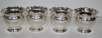 Lot 552 - A set of four Edwardian fern pots, by Walker &...