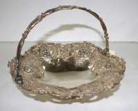Lot 578 - A Victorian cake basket, by Creswick & Co....