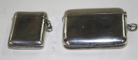 Lot 604 - An Edwardian silver vesta case, by John...