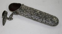 Lot 605 - A Victorian silver spectacle case, by Charles...