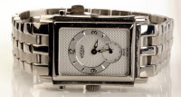 Lot 692 - A lady's steel cased Rotary Elite wristwatch,...