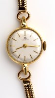 Lot 721 - A lady's 18ct. gold cased cocktail watch, by...