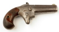 Lot 1043 - A Colt 4.1 calibre rim fire Derringer pistol,...