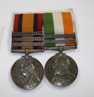 Lot 1059 - A Queen's South African Medal, awarded to...