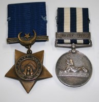 Lot 1061 - A Victorian Egypt Medal, awarded to '5551...