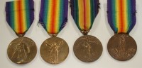 Lot 1072 - Four WWI Continental Civilisation Medals, with...