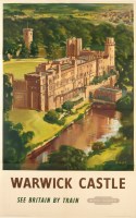 Lot 1081 - A British Railways poster for Warwick castle, '...