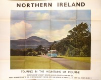 Lot 1093 - A Ulster Transport Authority poster for...