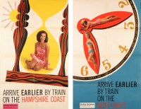 Lot 1105 - Two British Railways Southern Region posters, '...