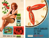 Lot 1106 - Two British Rail Southern Railways posters,...