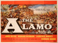 Lot 1122 - A movie poster for ''The Alamo'', printed by...