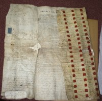 Lot 1134 - An indenture of the articles, rules and orders...