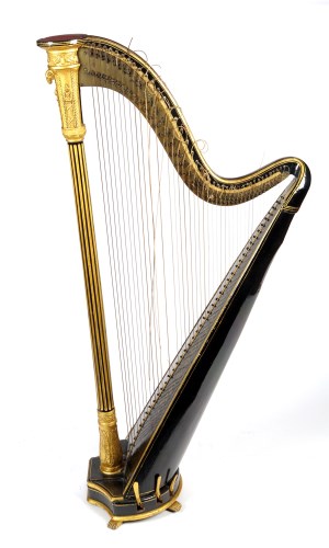 Lot 1174 - An early 19th Century harp, by Dodd, St...
