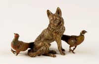 Lot 1185 - An Austrian cold painted bronze model of an...