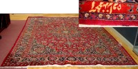 Lot 1196 - A mid 20th Century Mahal carpet, with central...