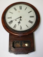 Lot 1211 - A mid 19th Century mahogany cased drop dial...