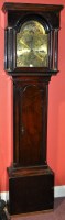 Lot 1221 - W. Greave, Newcastle: a mahogany longcase...