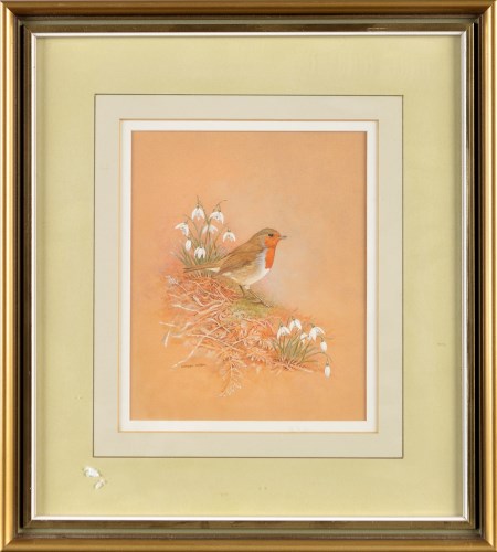 Lot 37 - Kathleen Nelson (Contemporary) ''A ROBIN IN...