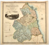 Lot 277 - J*** & C*** Walker (19th Century) ''MAP OF THE...