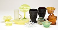 Lot 370 - A quantity of British coloured glassware, to...