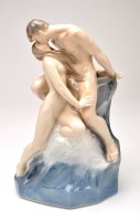 Lot 443 - Royal Copenhagen group figure of ''The Wave...