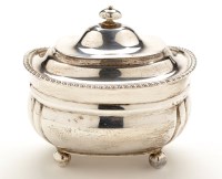 Lot 564 - A George V tea caddy, by C.S. Harris & Sons...