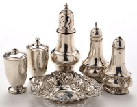 Lot 572 - A George V caster, by S. Blanckensee & Sons,...