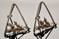 Lot 680 - A pair of late Victorian menu holders, by...