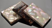 Lot 690 - A Victorian tortoiseshell visiting card case,...