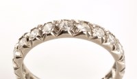 Lot 926 - A diamond eternity ring, c.1920, set with...