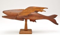 Lot 976 - A Pitcairn Island souvenir flying fish, of...