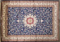 Lot 1050A - A Kashmir carpet, the central medallion and...