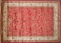 Lot 1051A - A Kashmir carpet, with tree of life design on...