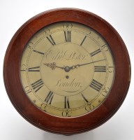 Lot 1078 - Edward Pistor, London: a mahogany single fusee...