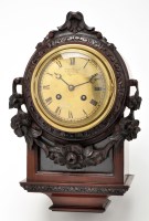 Lot 1089 - Curtis & Horspool: a Victorian carved mahogany...