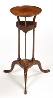 Lot 1193 - An early 20th Century mahogany basin stand,...