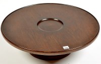 Lot 1232 - A 19th Century mahogany Lazy Susan, the...