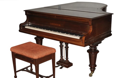 Lot 1261 - C. Bechstein, Berlin: boudoir grand piano,...