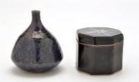 Lot 54 - Derek M. Davis: a small stoneware vase, of...
