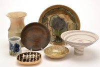 Lot 66 - A collection of stoneware items by various...