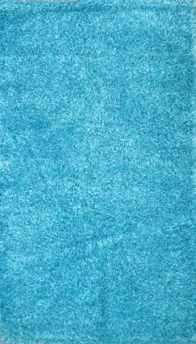 Lot 77 - A modern rug of textured 'Ocean Blue' design,...