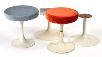 Lot 80 - Arkana: a dressing table stool on tulip...