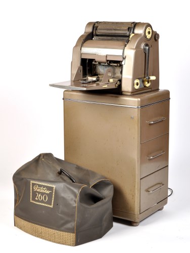 Lot 158 - A Gestetner copying machine, c.1960's, with